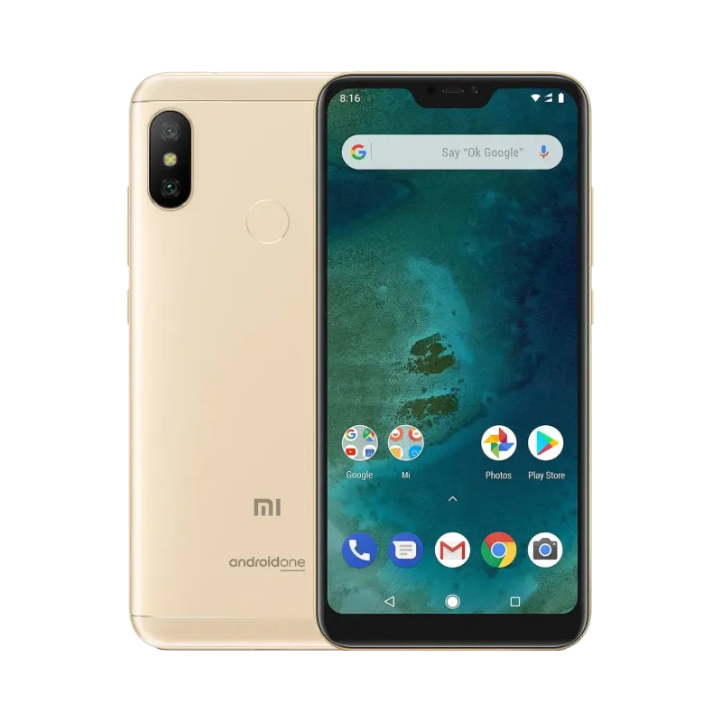 Xiaomi Mi A2 Lite Sarı Xiaomi Mi A2 Lite Sarı