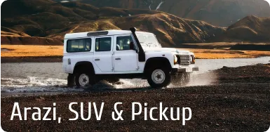 Vasita Arazi, Suv & Pickup