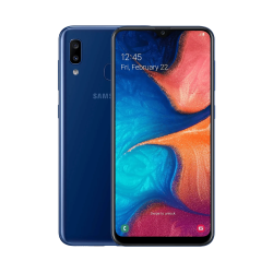 Samsung Galaxy A20 Mavi